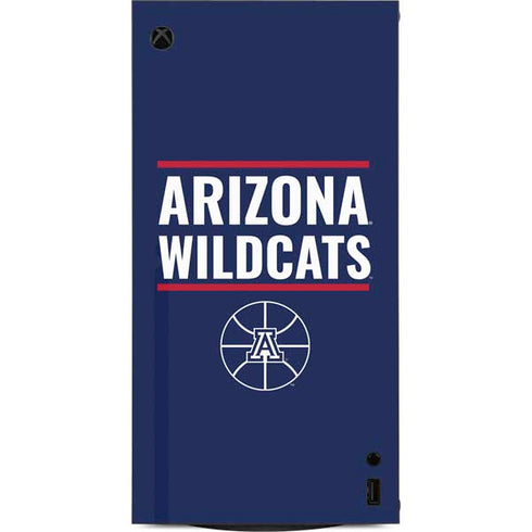 University of Arizona Wildcats Basketball Mark XBox Series X Digital Edition Console Skin